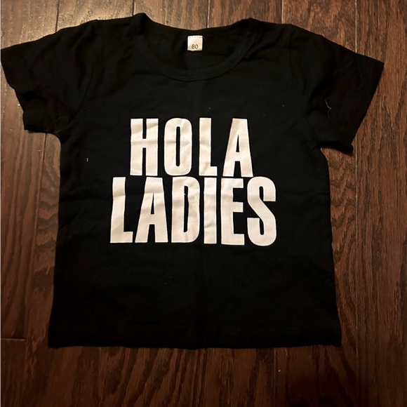 Hola ladies baby boy graphic tee - Picture 1 of 2